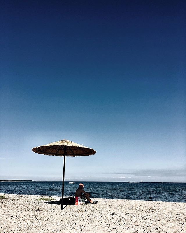 finally the sea again #kerteminde #denmark #beach #sand